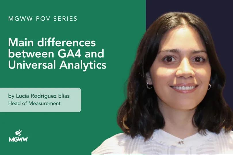 Differences between GA4 and UA