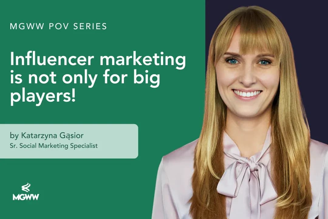 Influencer marketing not only for big players!